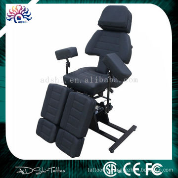 SPA Black Massage Bed Tattoo Saddle Stool Hydraulic Chair Table Arm Rest Pad Set